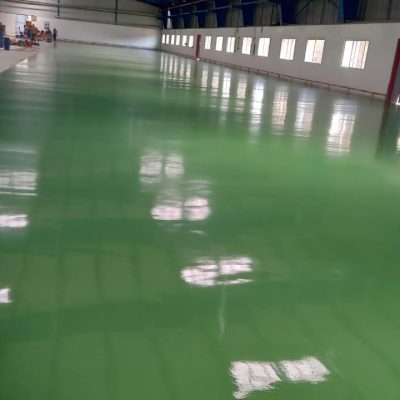 Green PU FLOORING