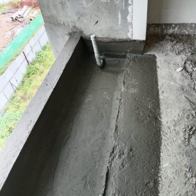 Water proofing BALCONIES & TERRACES