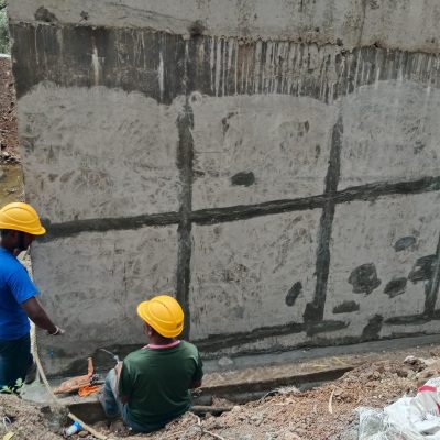 Water proofing INJECTION GROUTING TREATMENT