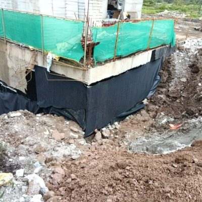 Water proofing SBS MEMBRANE WITH DIMPLE BOARD PROTECTION